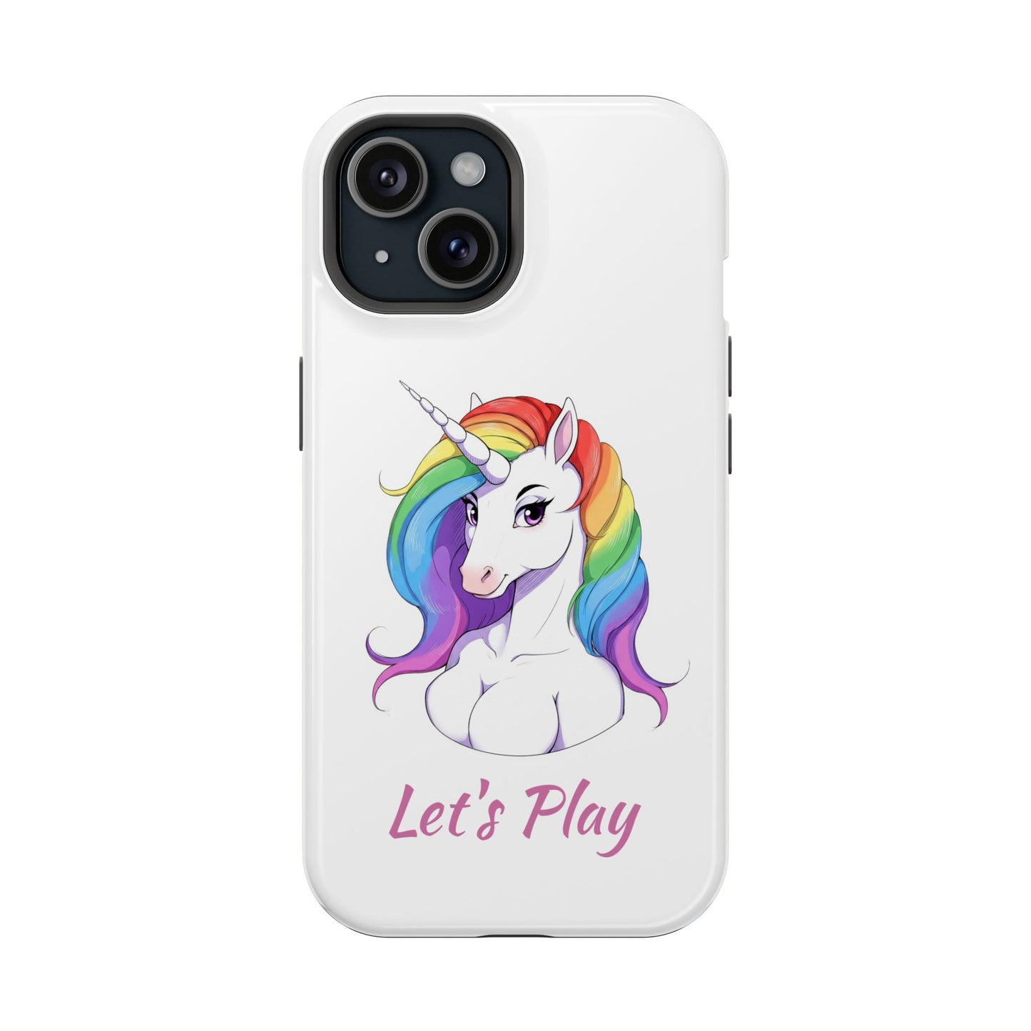 Colorful Unicorn Magnetic Tough Case - Let's Play Design