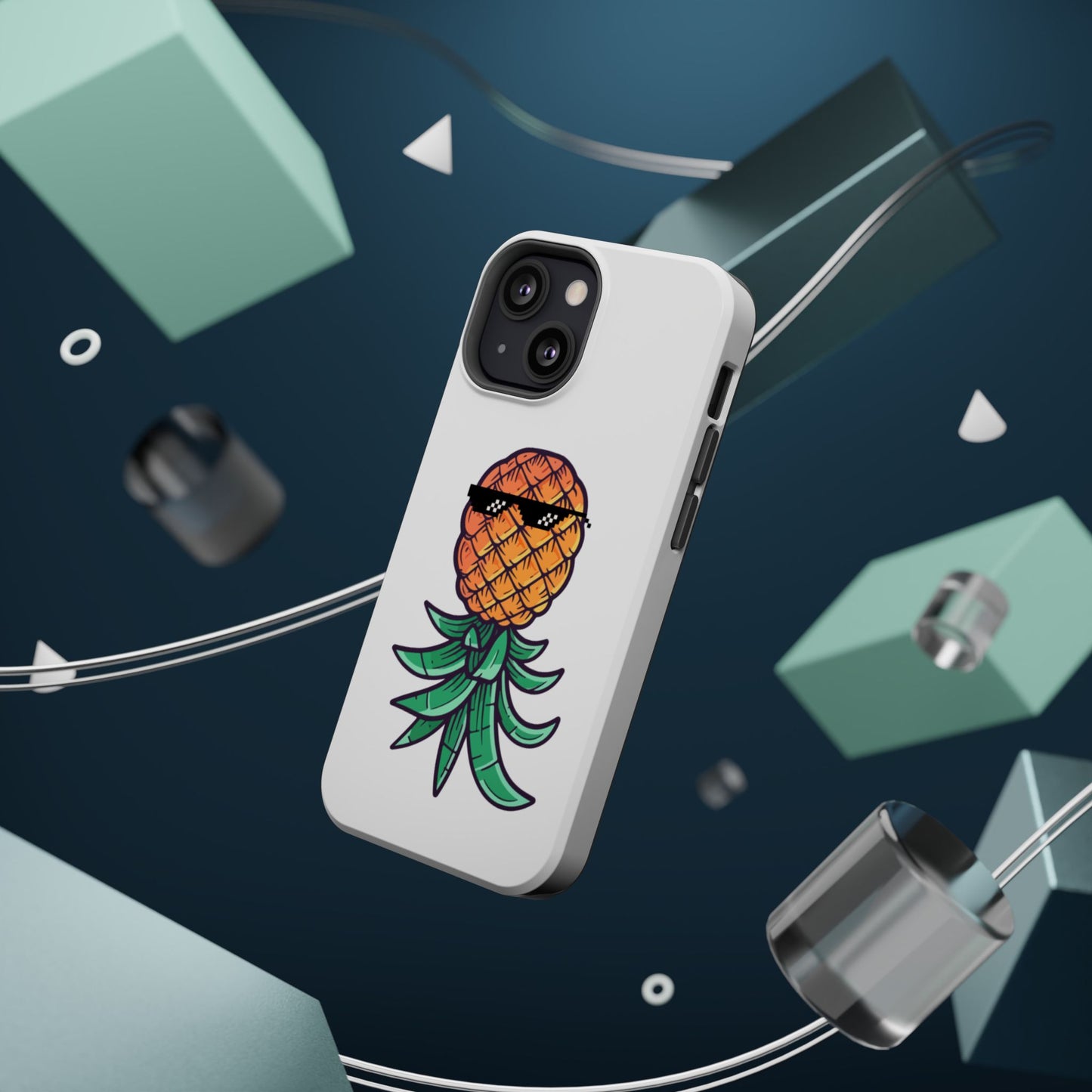 Thug Pineapple Magnetic Tough Case - Stylish Phone Protection for Summer Vibes