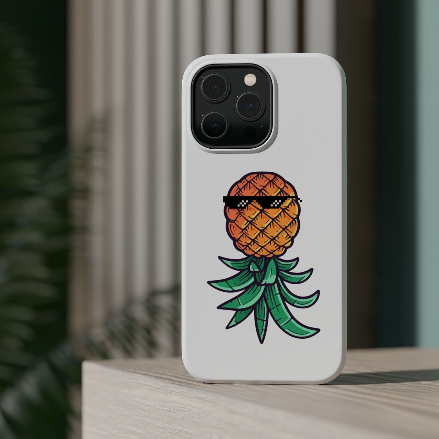 Thug Pineapple Magnetic Tough Case - Stylish Phone Protection for Summer Vibes