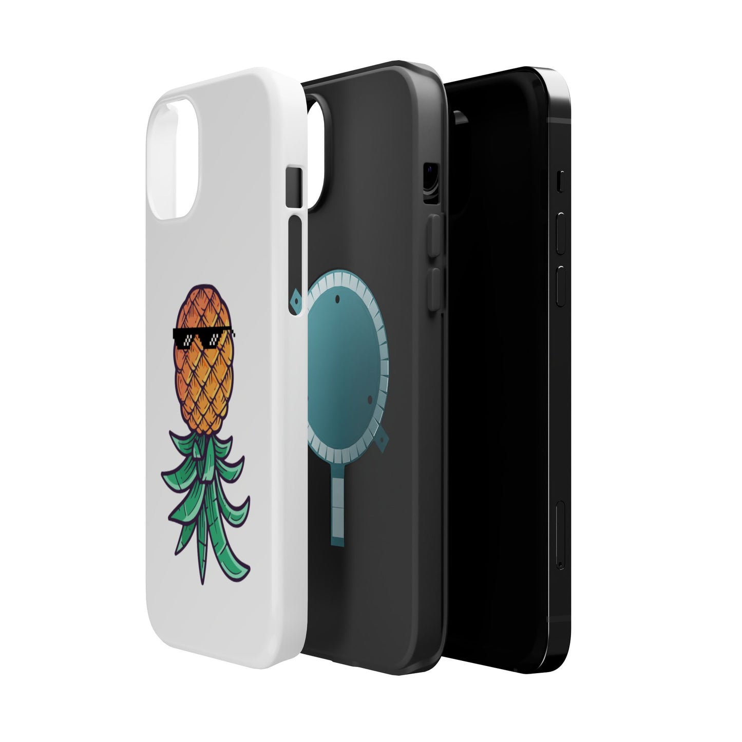 Thug Pineapple Magnetic Tough Case - Stylish Phone Protection for Summer Vibes