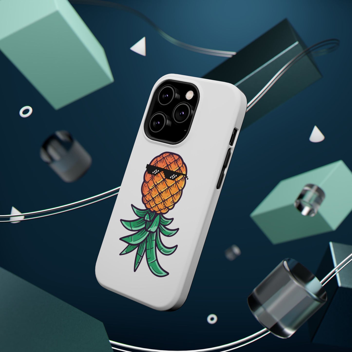 Thug Pineapple Magnetic Tough Case - Stylish Phone Protection for Summer Vibes
