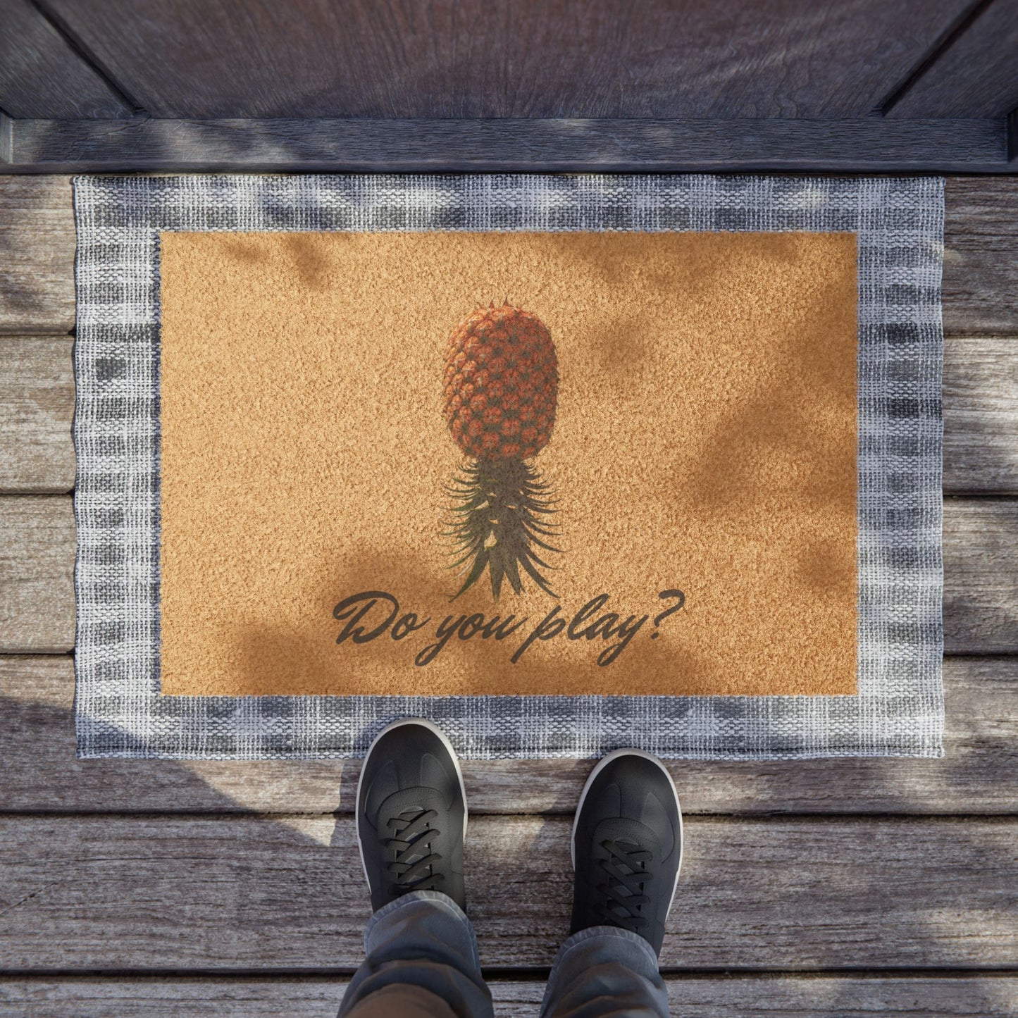 Pineapple Doormat