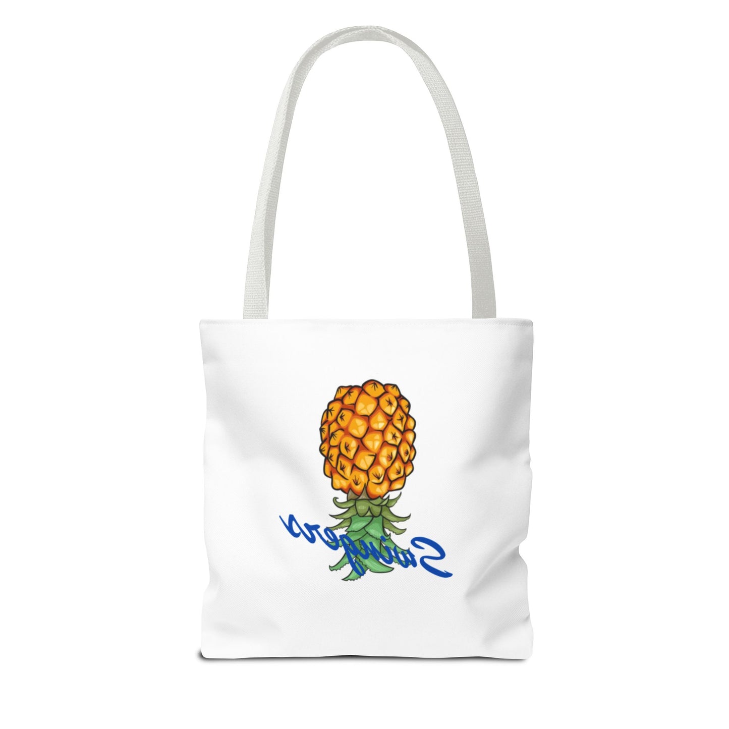 Swingers Pineapple Tote Bag - Fun Beach & Grocery Shopping Bag