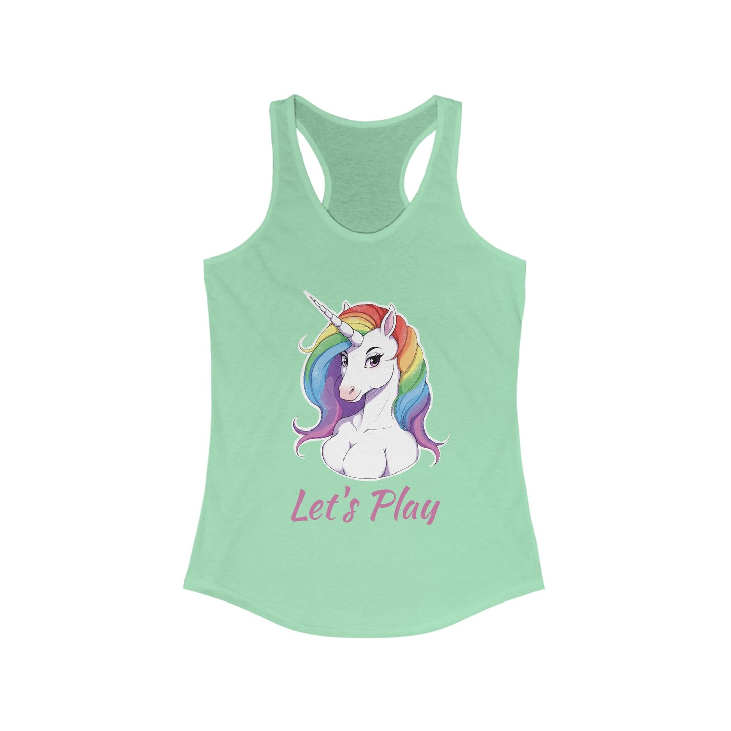 Unicorn Playful Women's Racerback Tank