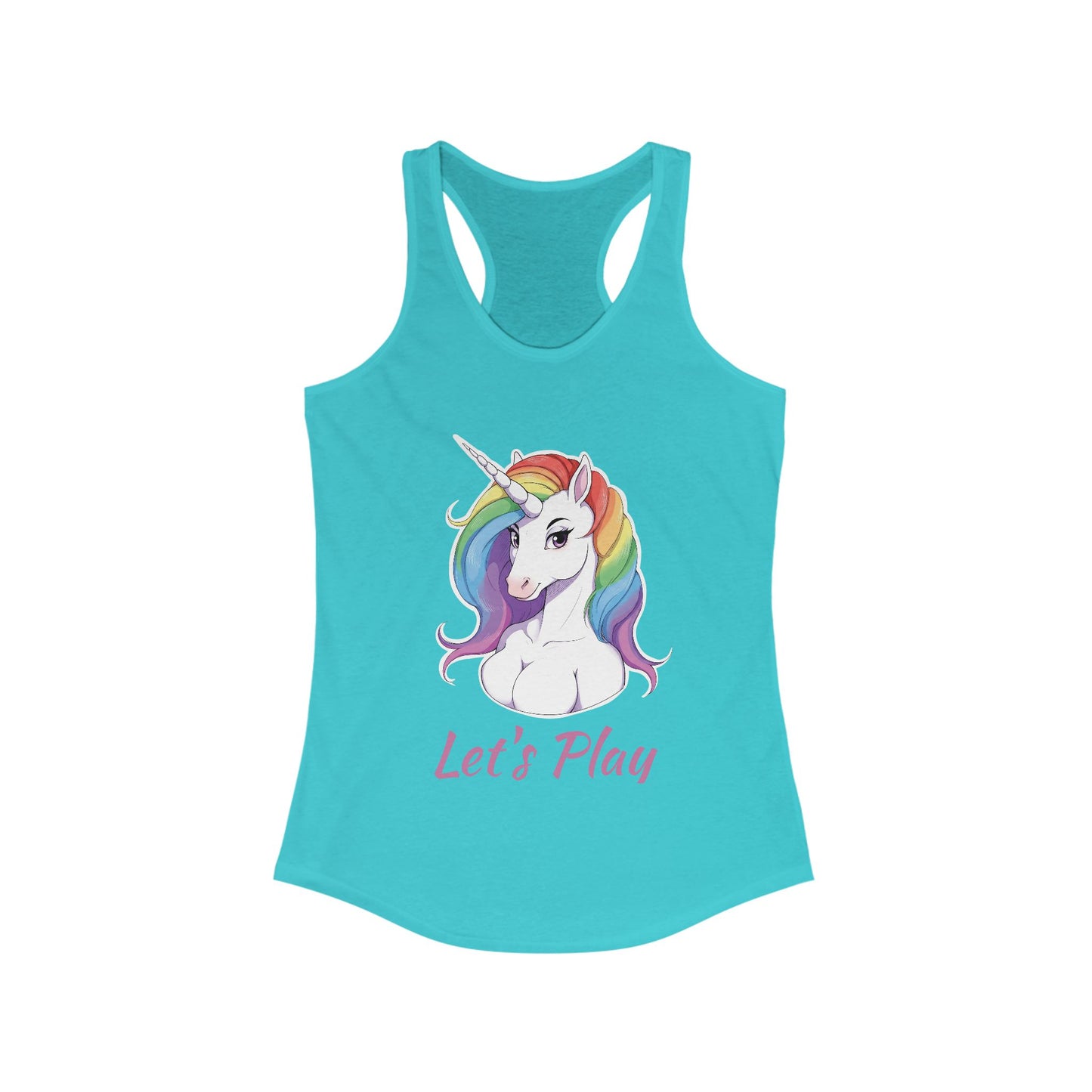 Unicorn Playful Women's Racerback Tank