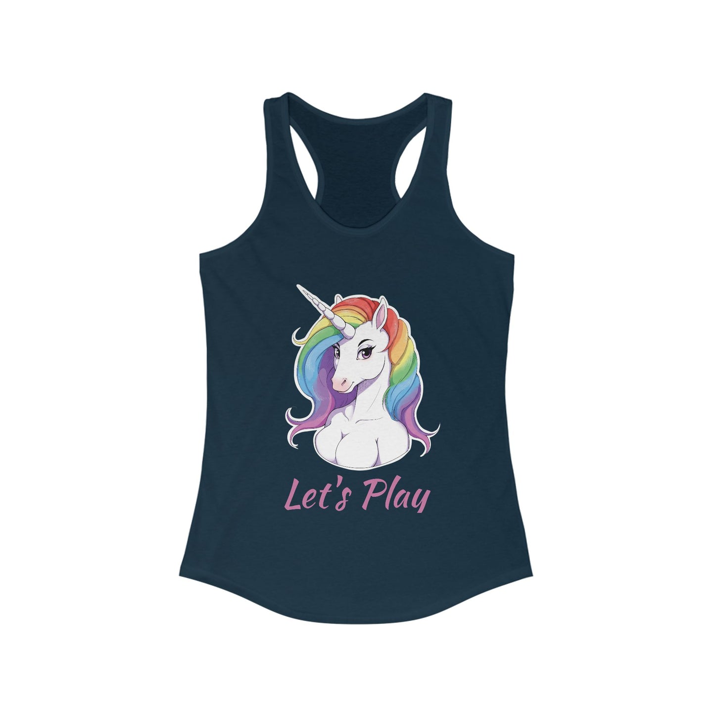 Unicorn Playful Women's Racerback Tank