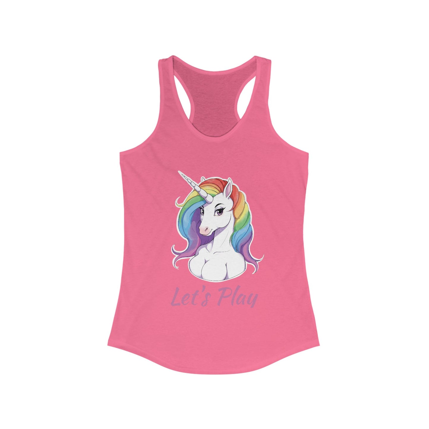 Unicorn Playful Women's Racerback Tank