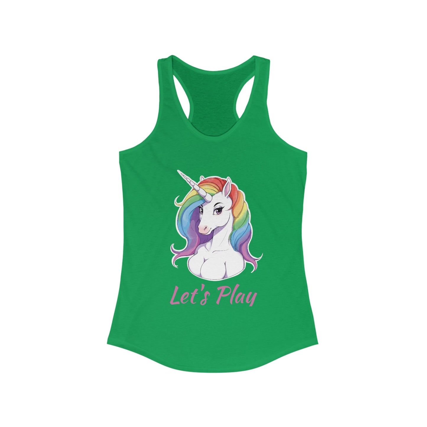 Unicorn Playful Women's Racerback Tank