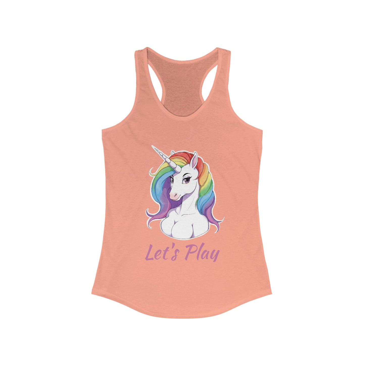 Unicorn Playful Women's Racerback Tank