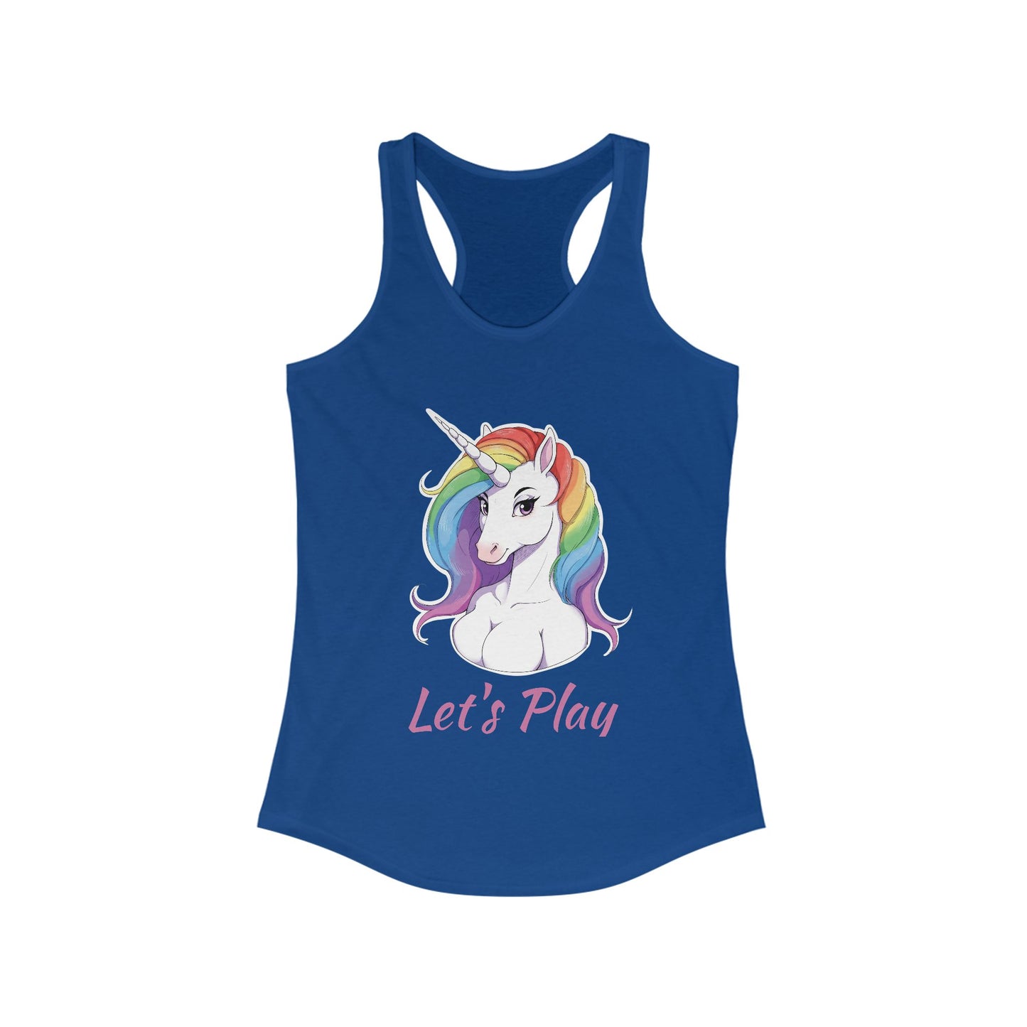 Unicorn Playful Women's Racerback Tank