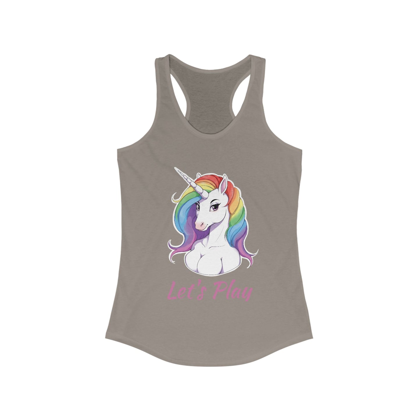 Unicorn Playful Women's Racerback Tank