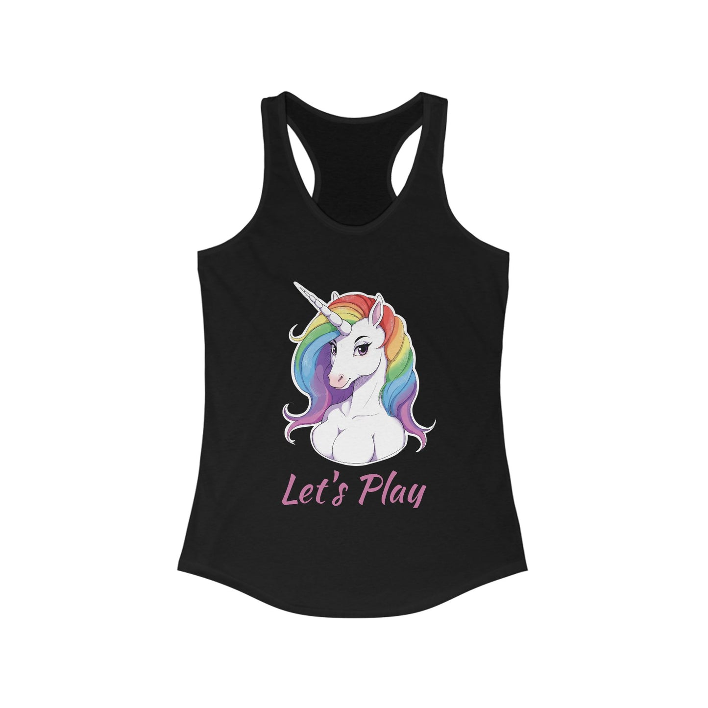 Unicorn Playful Women's Racerback Tank