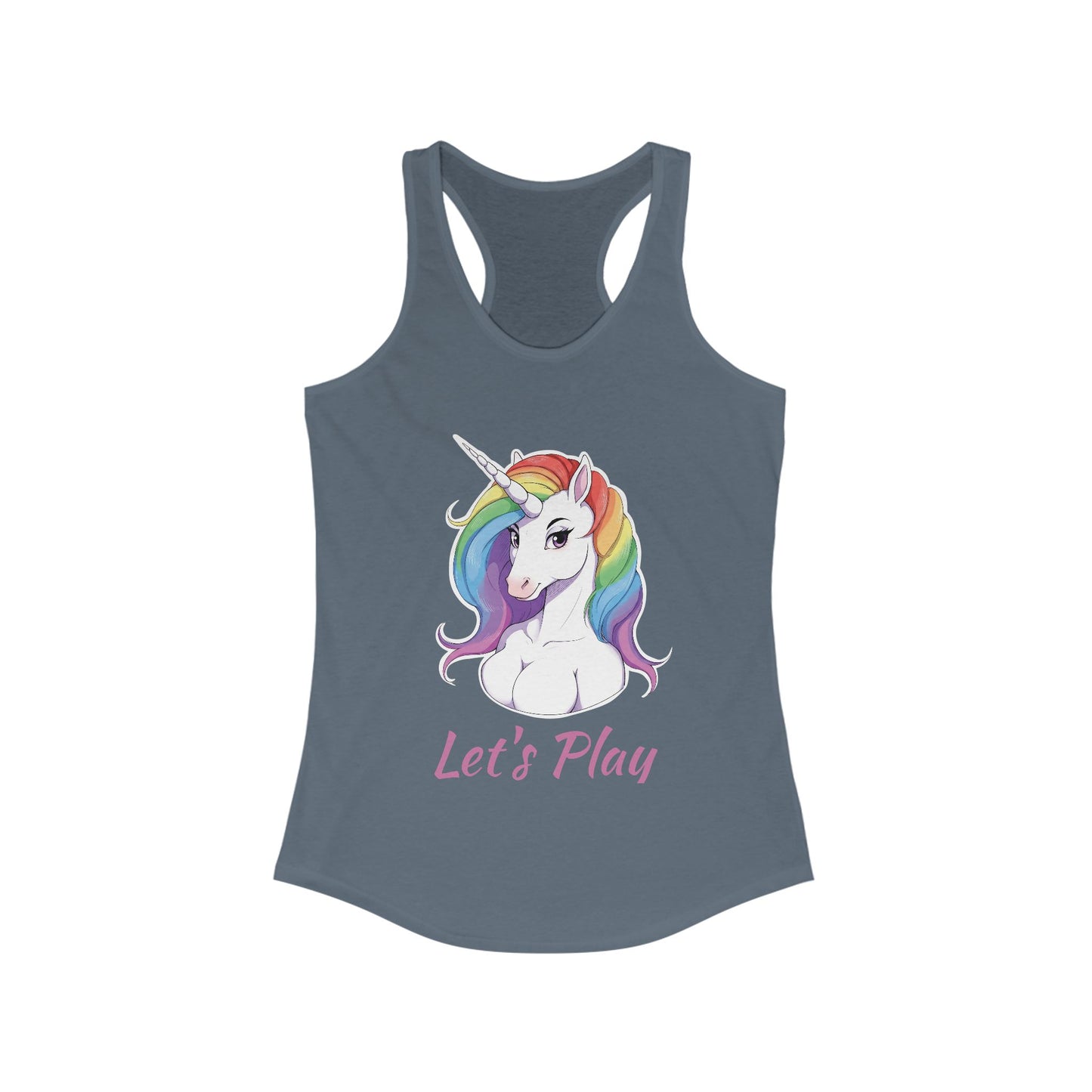 Unicorn Playful Women's Racerback Tank