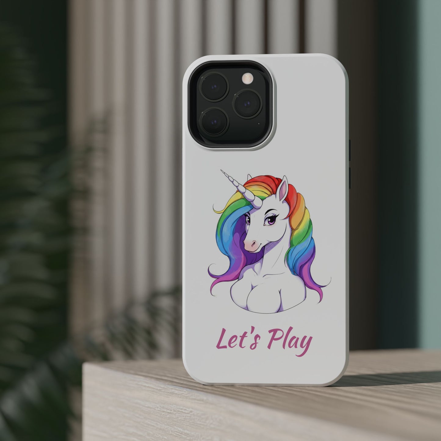 Colorful Unicorn Magnetic Tough Case - Let's Play Design