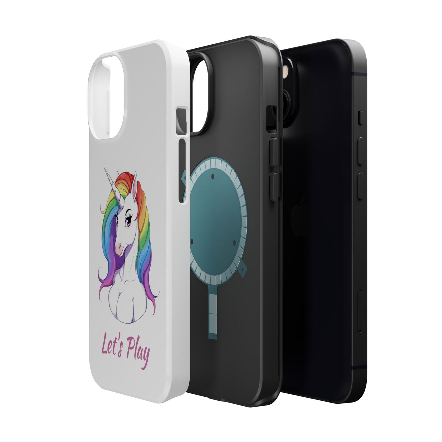 Colorful Unicorn Magnetic Tough Case - Let's Play Design