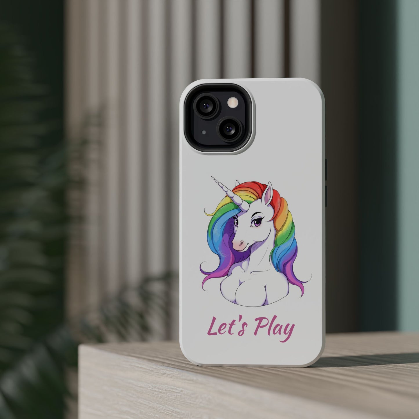 Colorful Unicorn Magnetic Tough Case - Let's Play Design