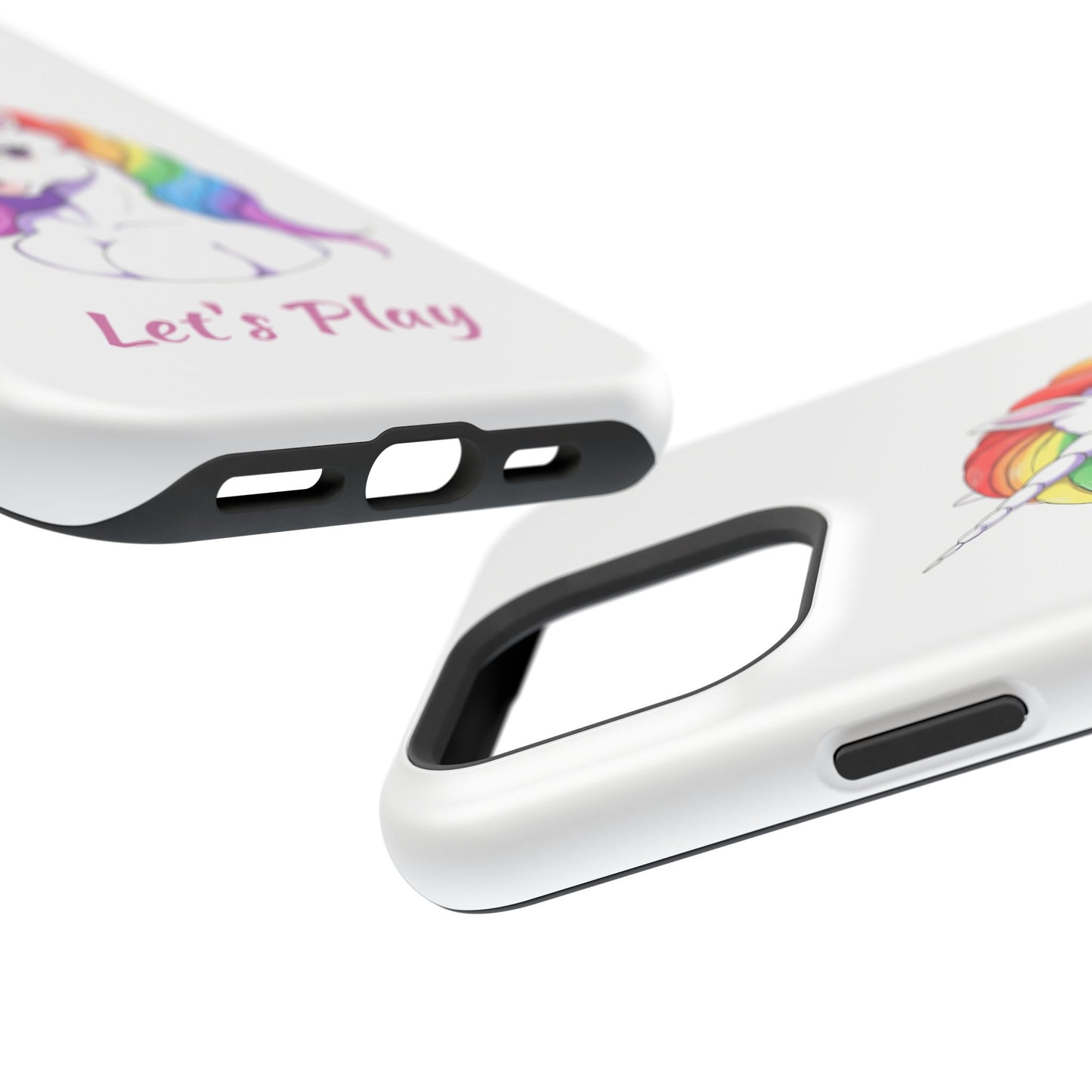 Colorful Unicorn Magnetic Tough Case - Let's Play Design