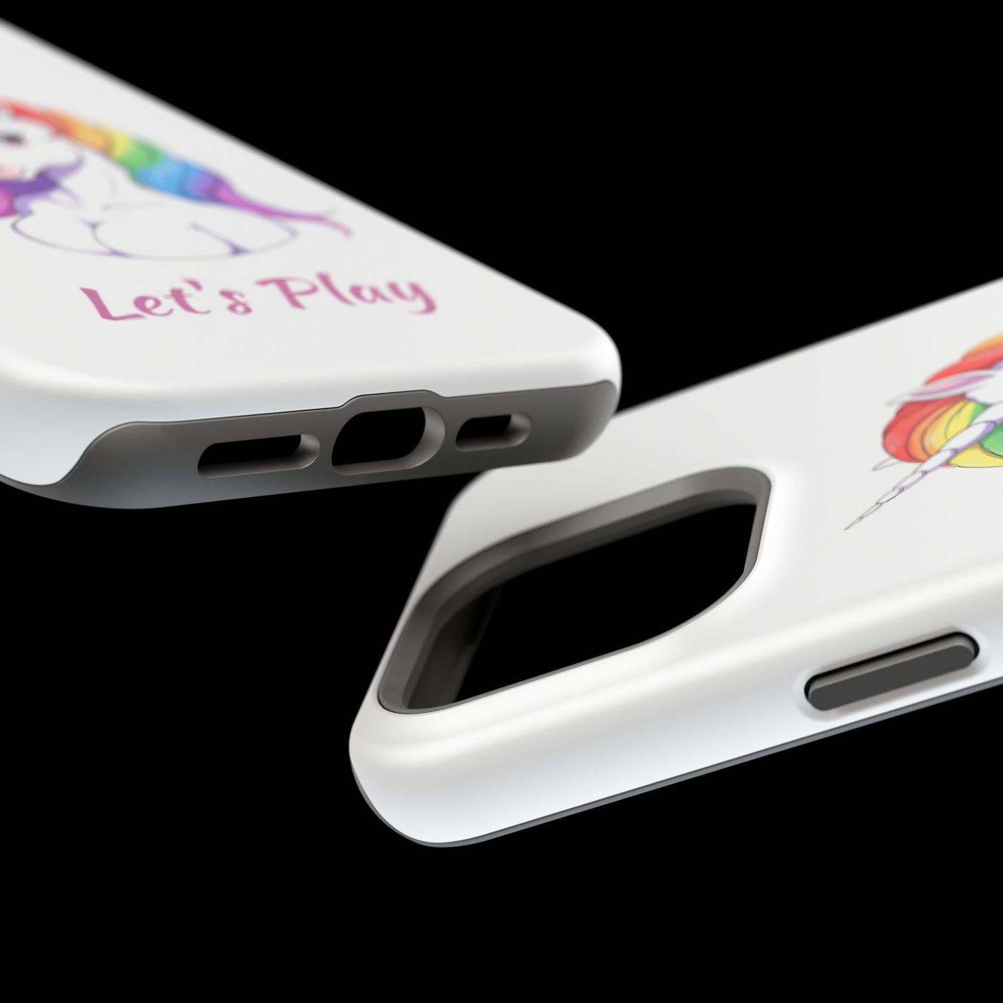 Colorful Unicorn Magnetic Tough Case - Let's Play Design