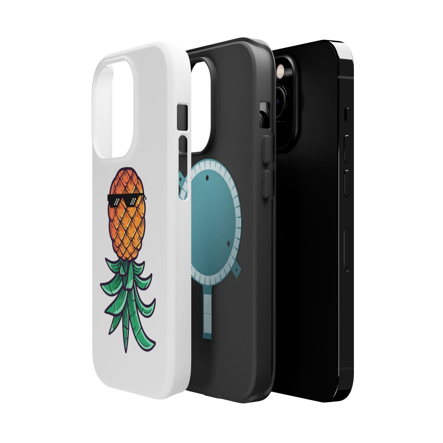 Thug Pineapple Magnetic Tough Case - Stylish Phone Protection for Summer Vibes
