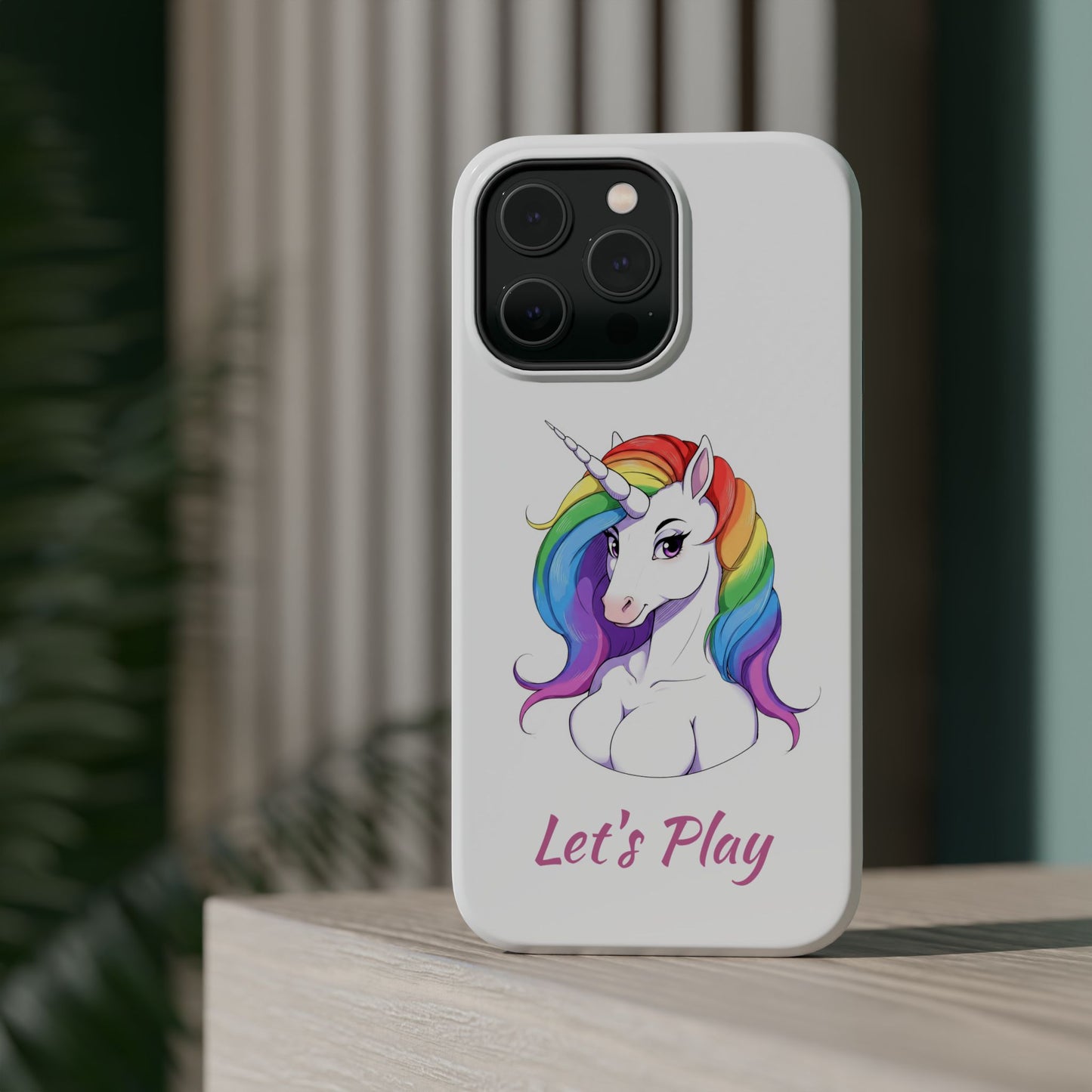 Colorful Unicorn Magnetic Tough Case - Let's Play Design