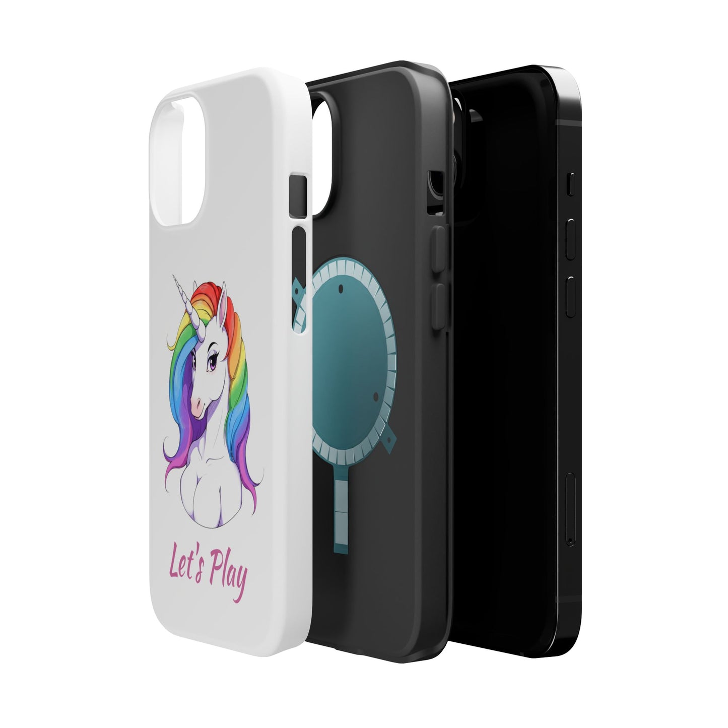 Colorful Unicorn Magnetic Tough Case - Let's Play Design