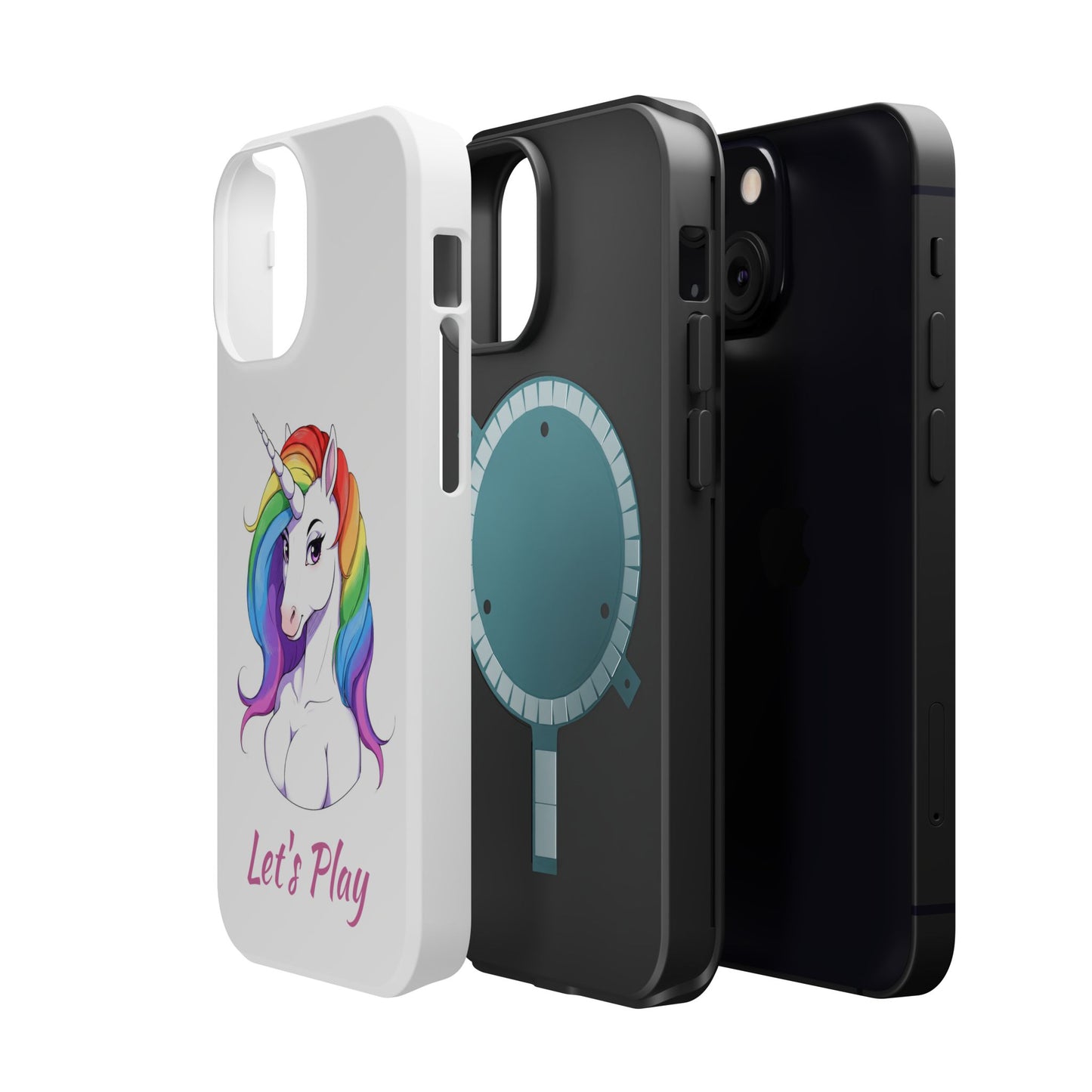 Colorful Unicorn Magnetic Tough Case - Let's Play Design