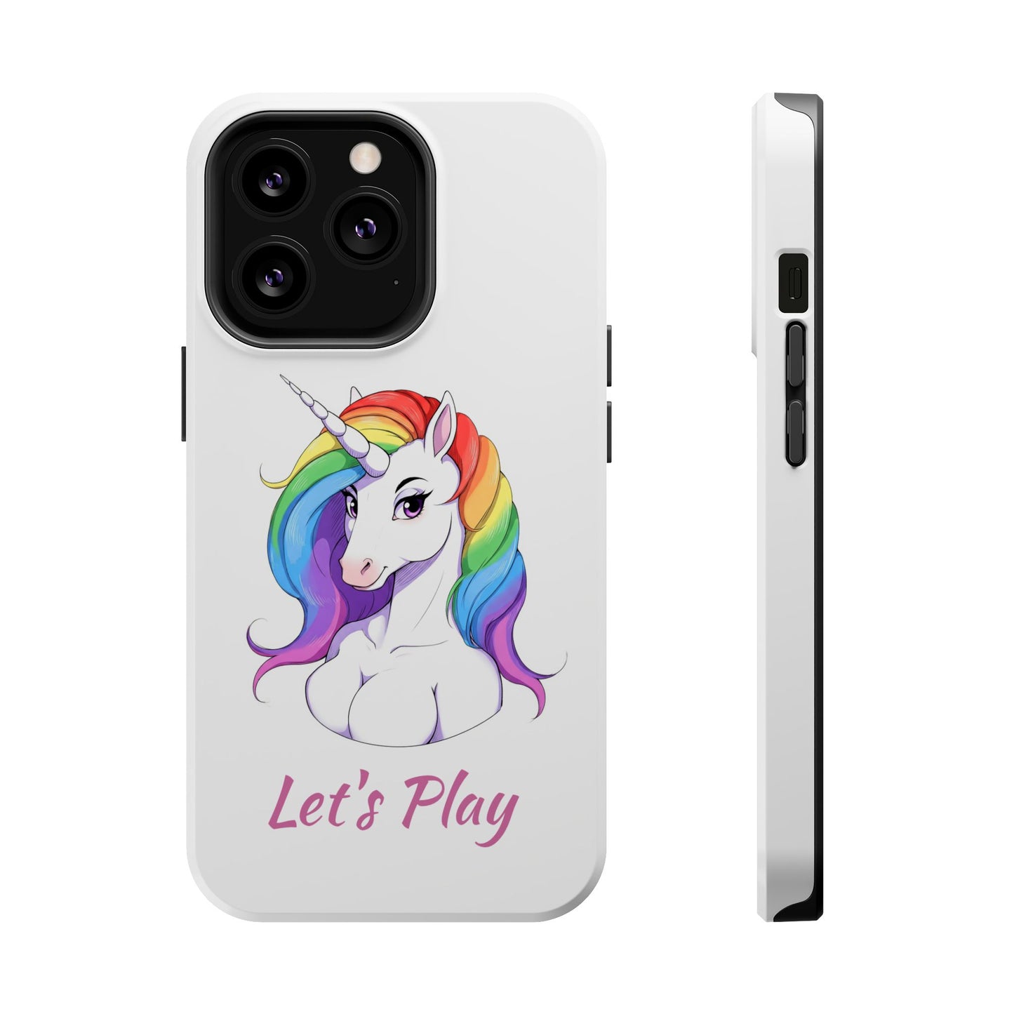 Colorful Unicorn Magnetic Tough Case - Let's Play Design