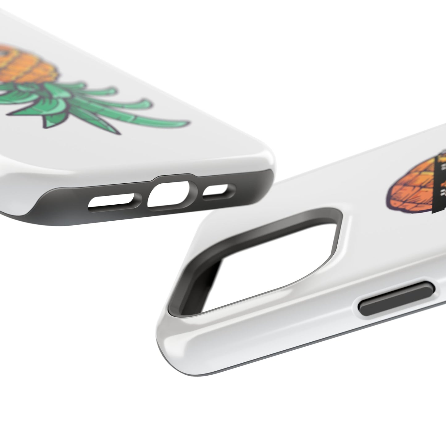 Thug Pineapple Magnetic Tough Case - Stylish Phone Protection for Summer Vibes