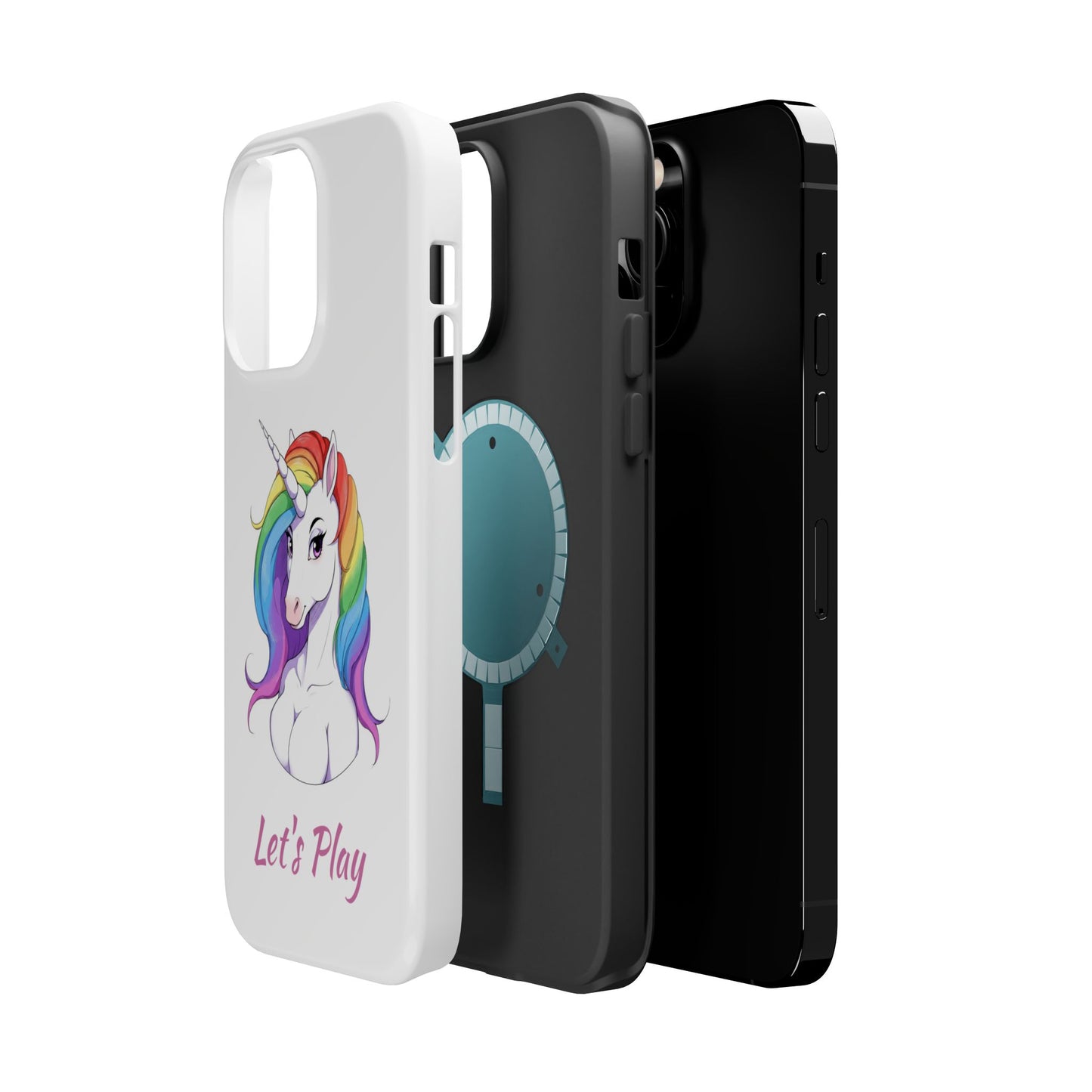 Colorful Unicorn Magnetic Tough Case - Let's Play Design