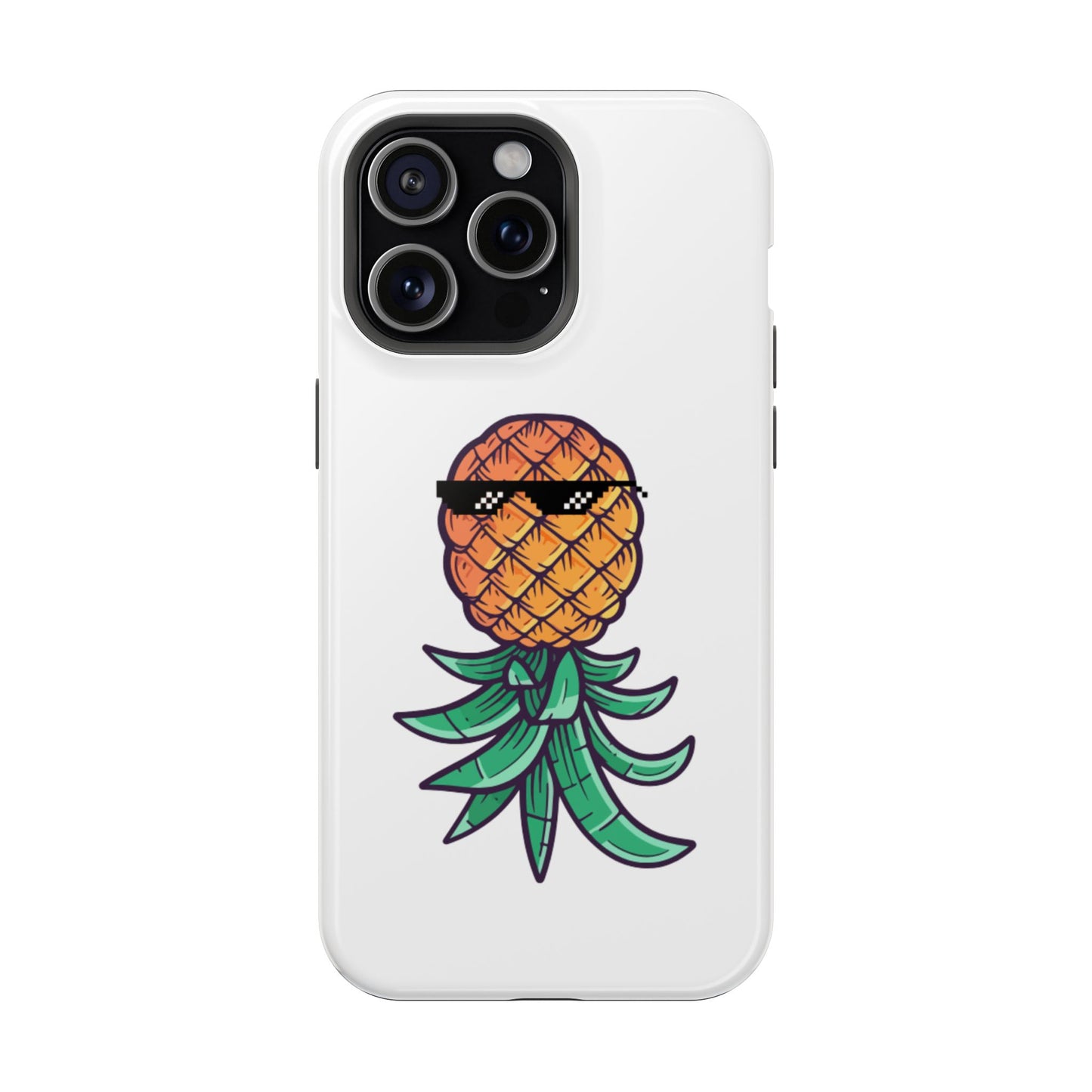 Thug Pineapple Magnetic Tough Case - Stylish Phone Protection for Summer Vibes