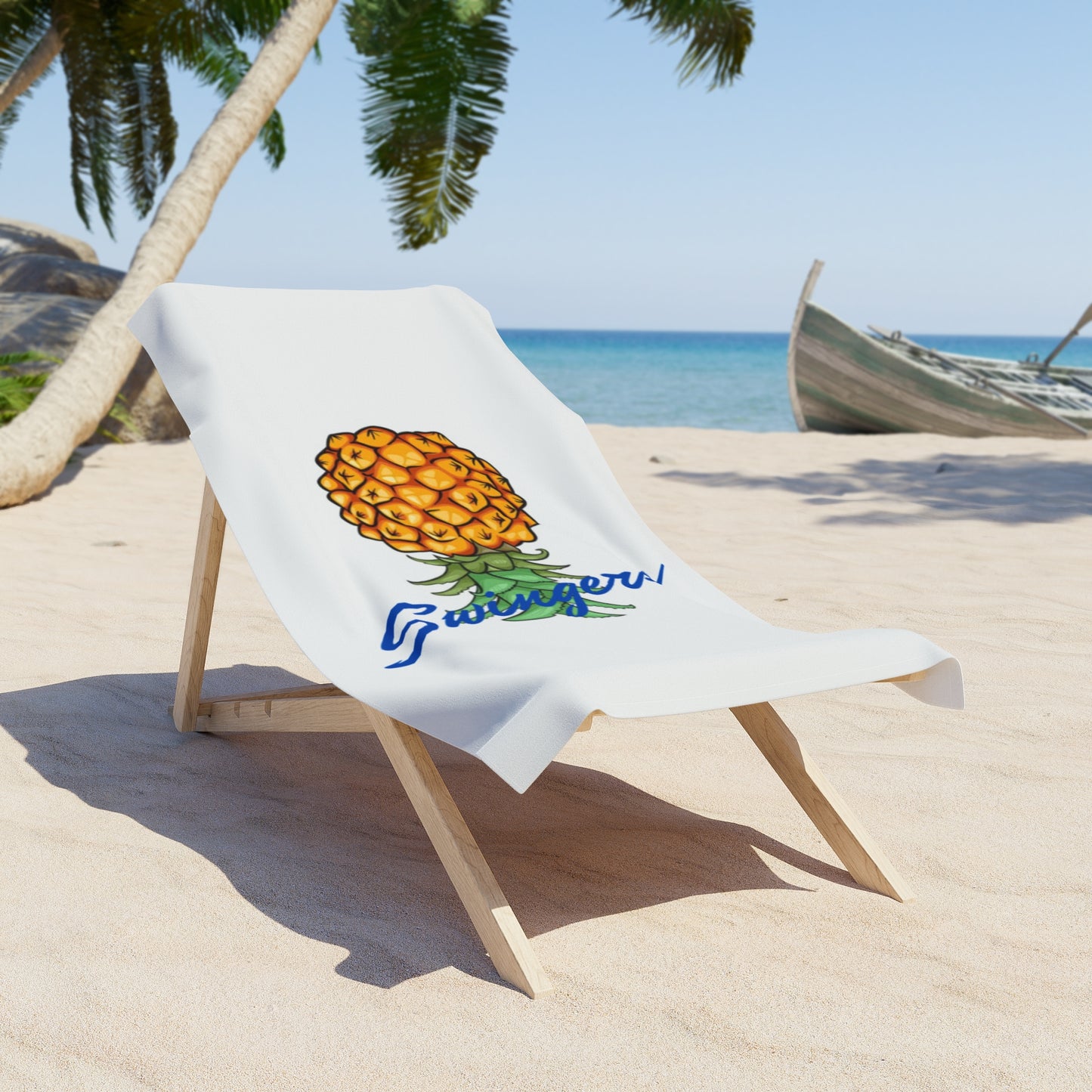 Swingers Beach Towel