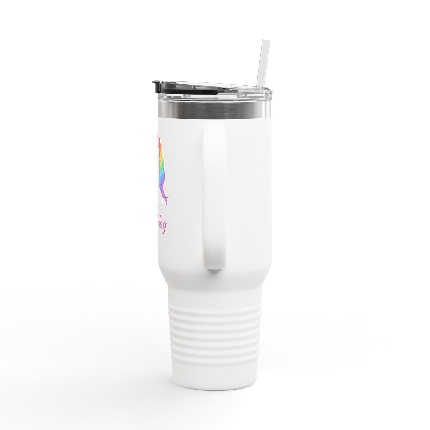 Let's Play Unicorn Insulated Travel Mug, 40oz