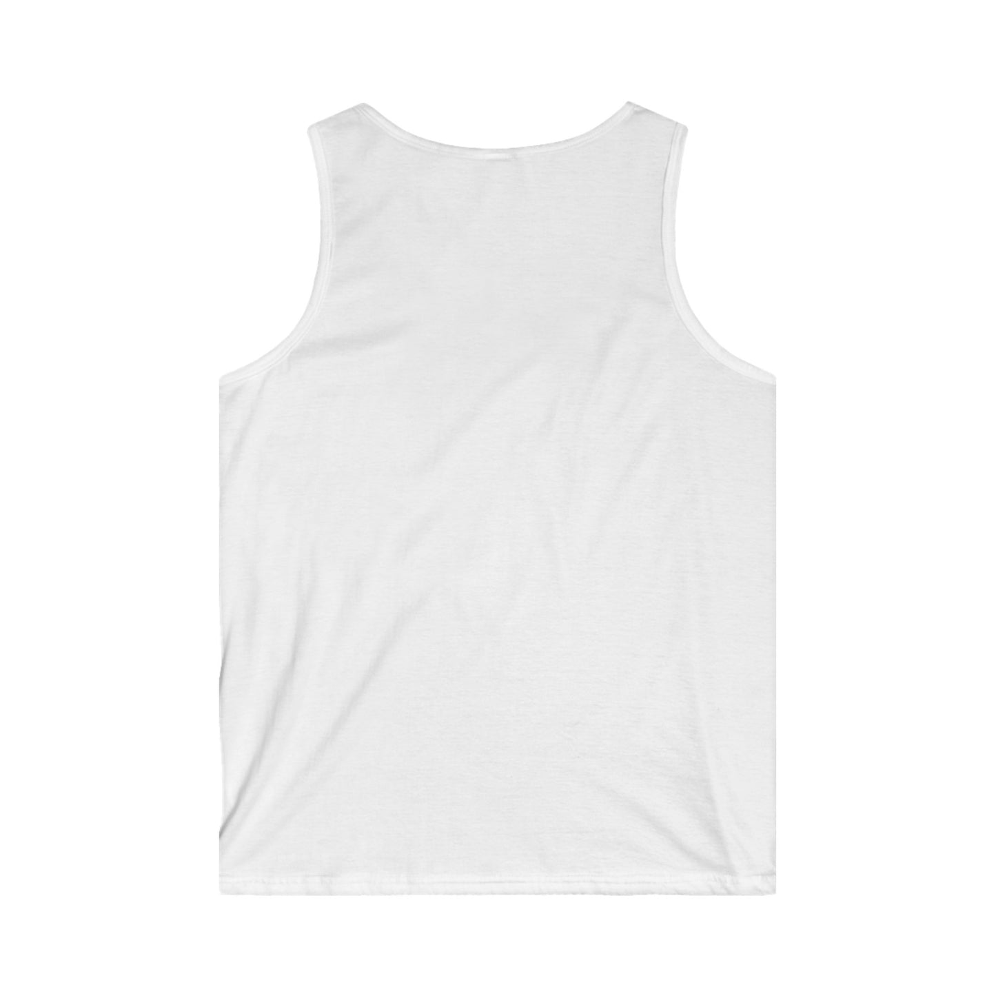 Bull Men's Softstyle Tank Top - Bold Bull Graphic Tee for Animal Lovers