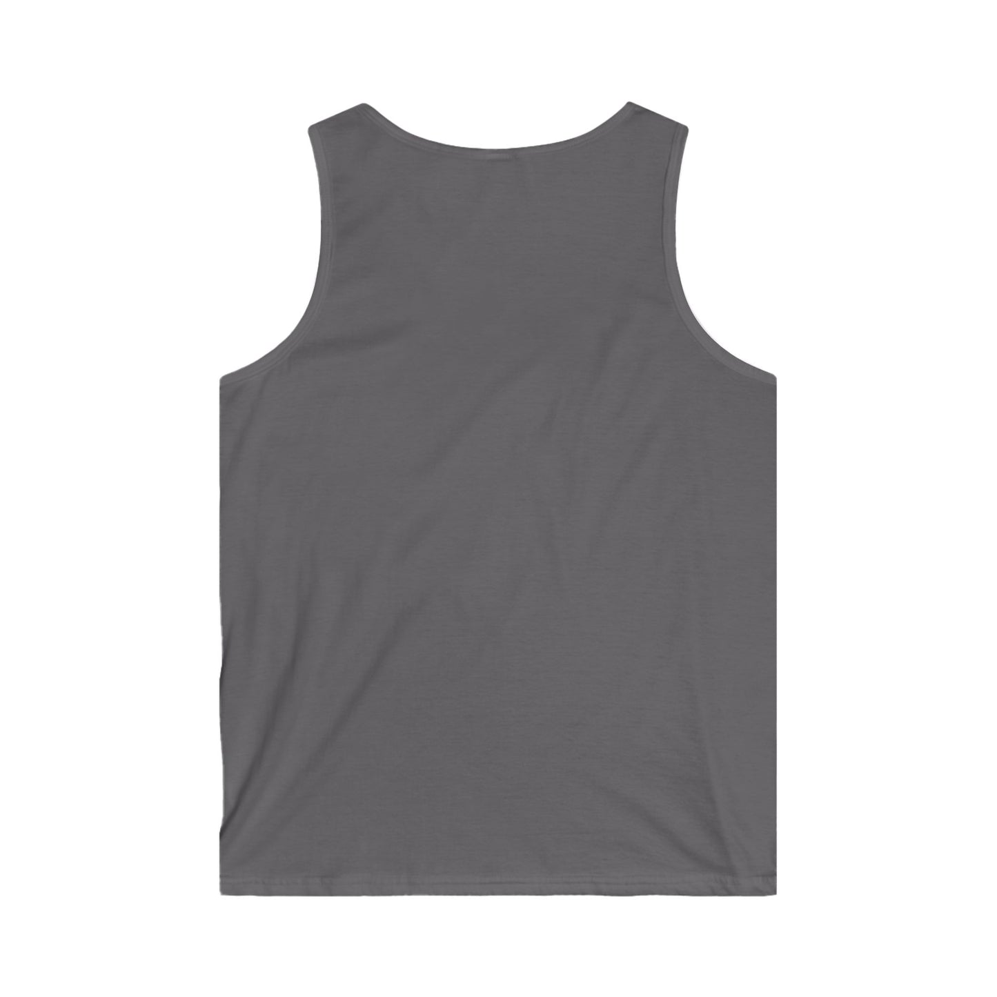 Bull Men's Softstyle Tank Top - Bold Bull Graphic Tee for Animal Lovers