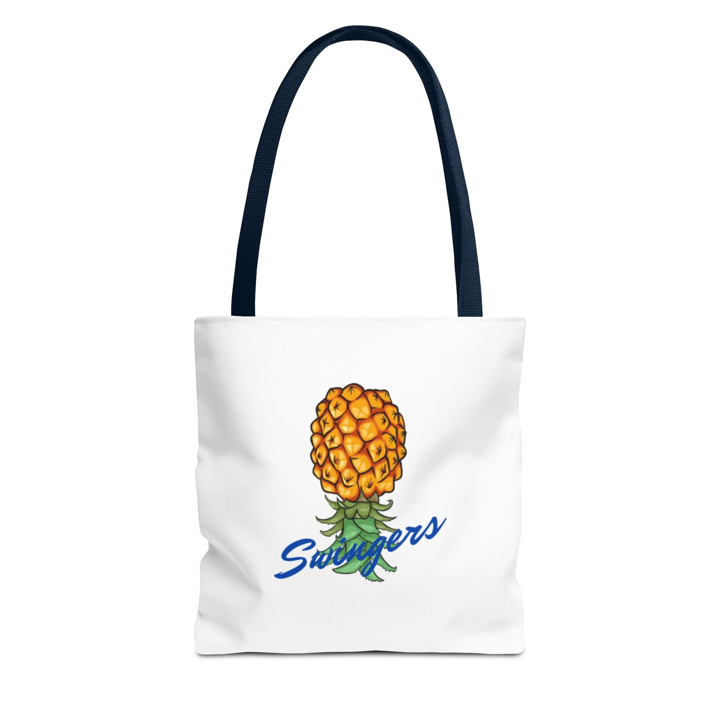 Swingers Pineapple Tote Bag - Fun Beach & Grocery Shopping Bag