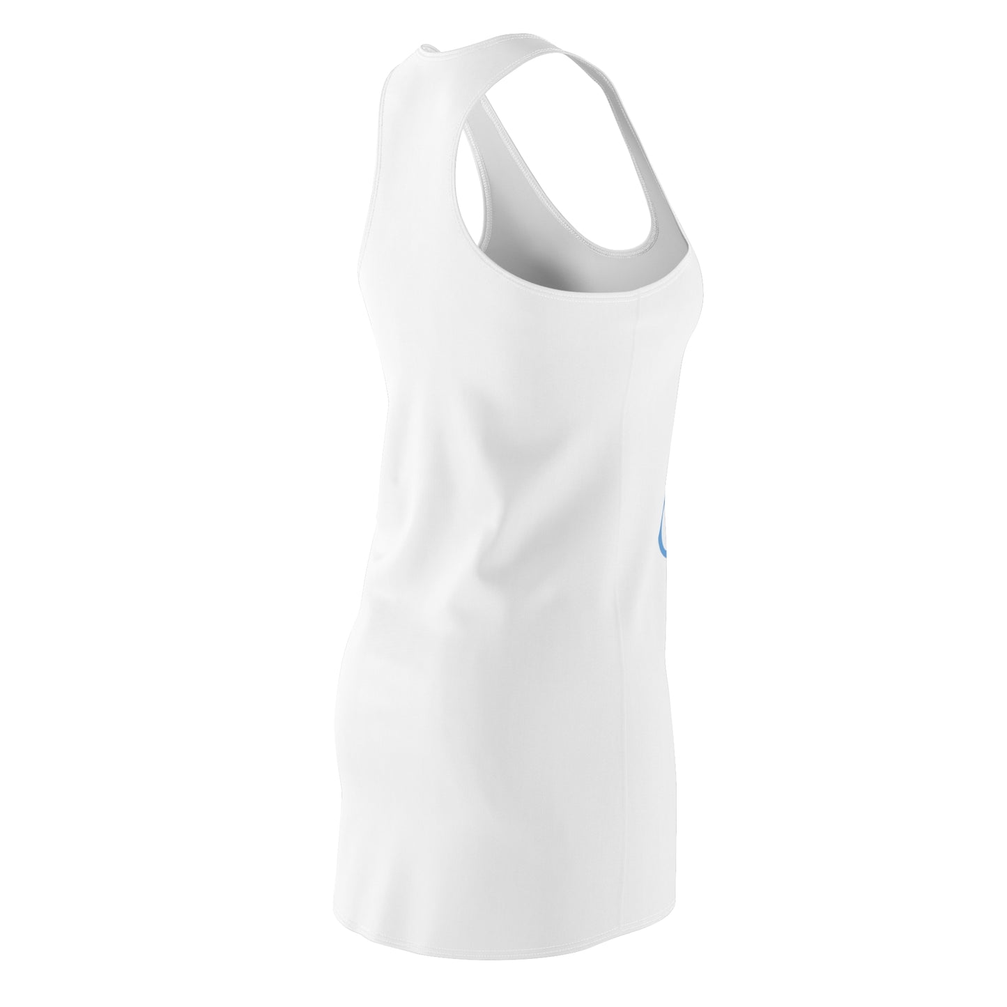 Women's Just Ask Cut & Sew Racerback Dress (AOP)