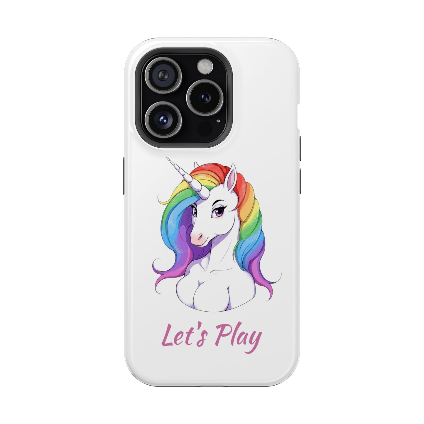 Colorful Unicorn Magnetic Tough Case - Let's Play Design