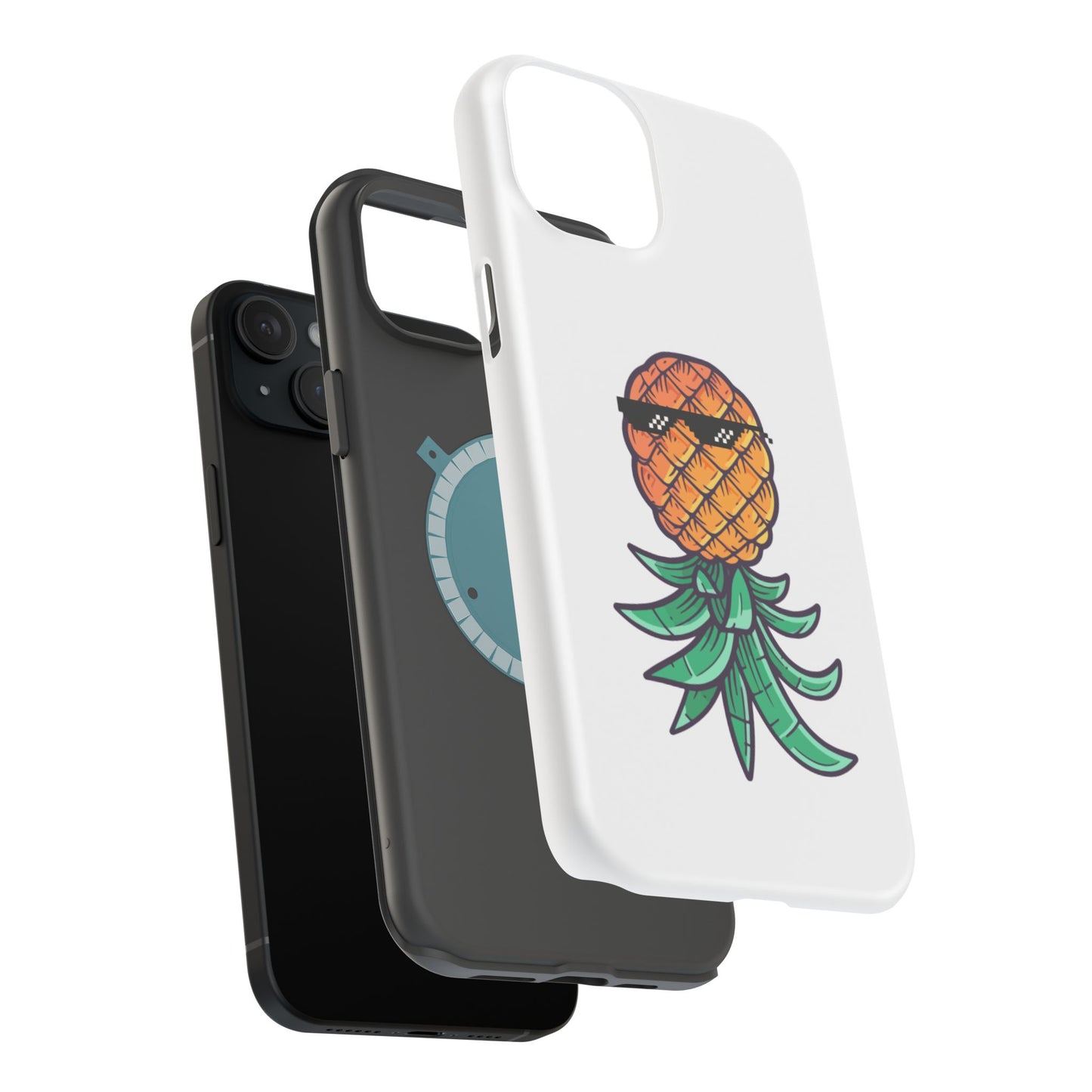 Thug Pineapple Magnetic Tough Case - Stylish Phone Protection for Summer Vibes