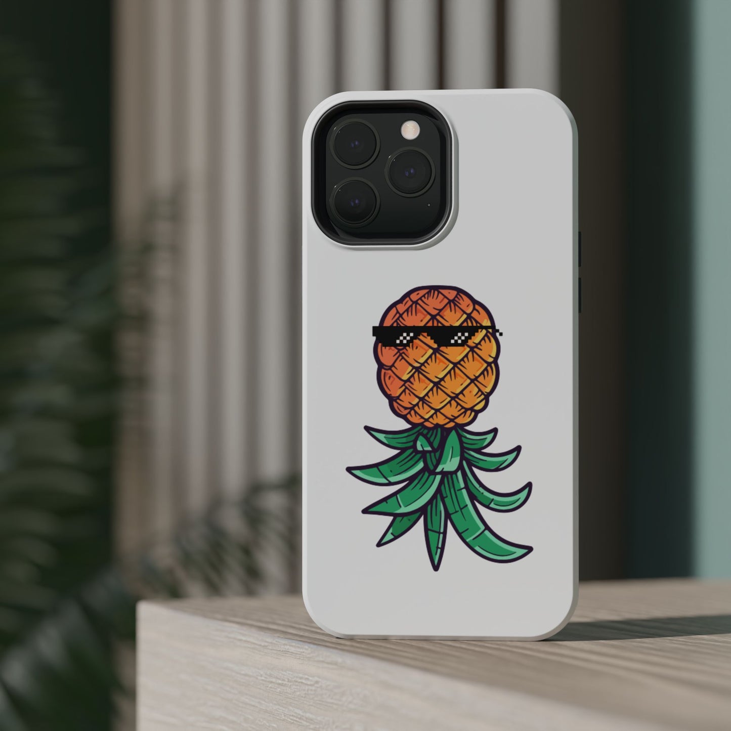 Thug Pineapple Magnetic Tough Case - Stylish Phone Protection for Summer Vibes