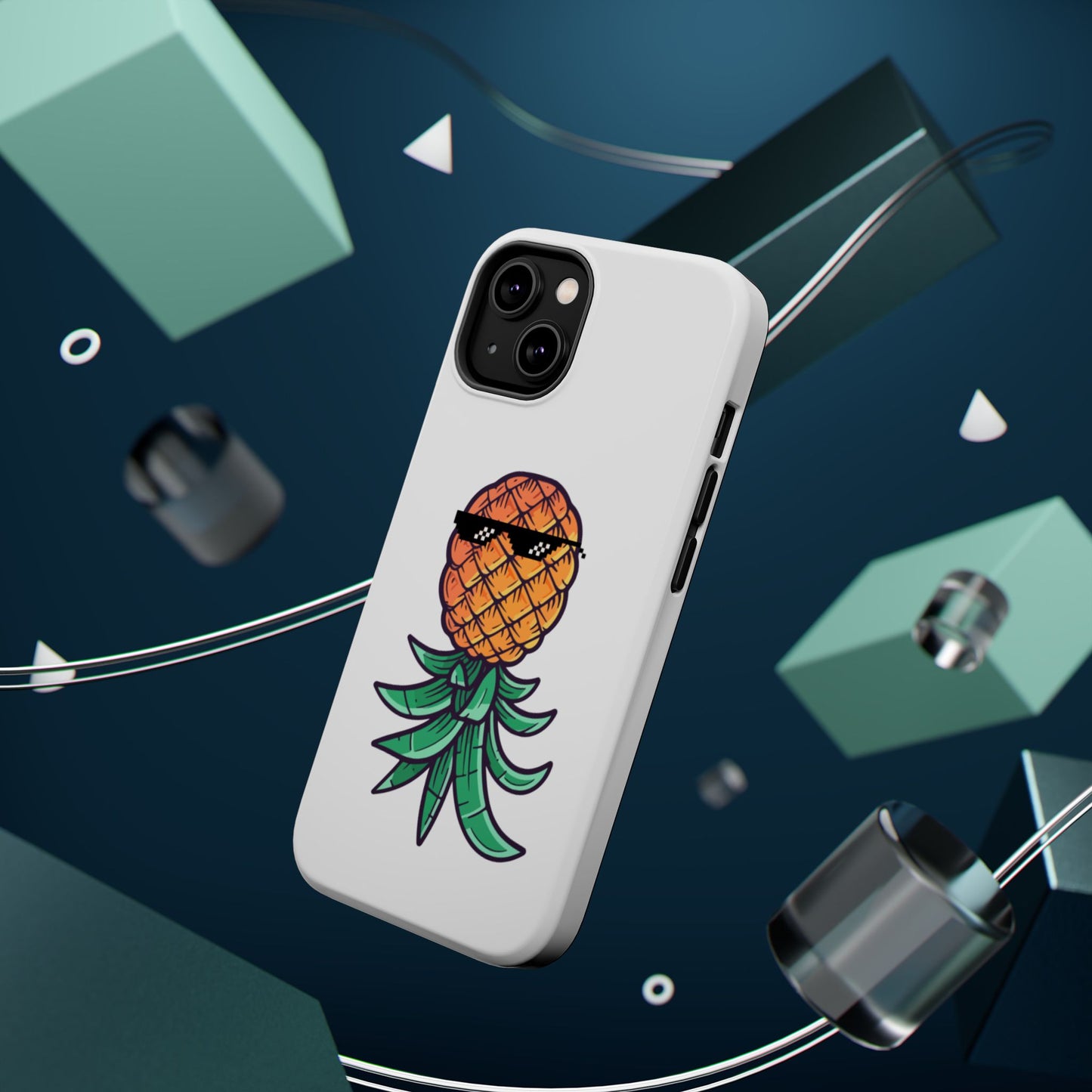 Thug Pineapple Magnetic Tough Case - Stylish Phone Protection for Summer Vibes