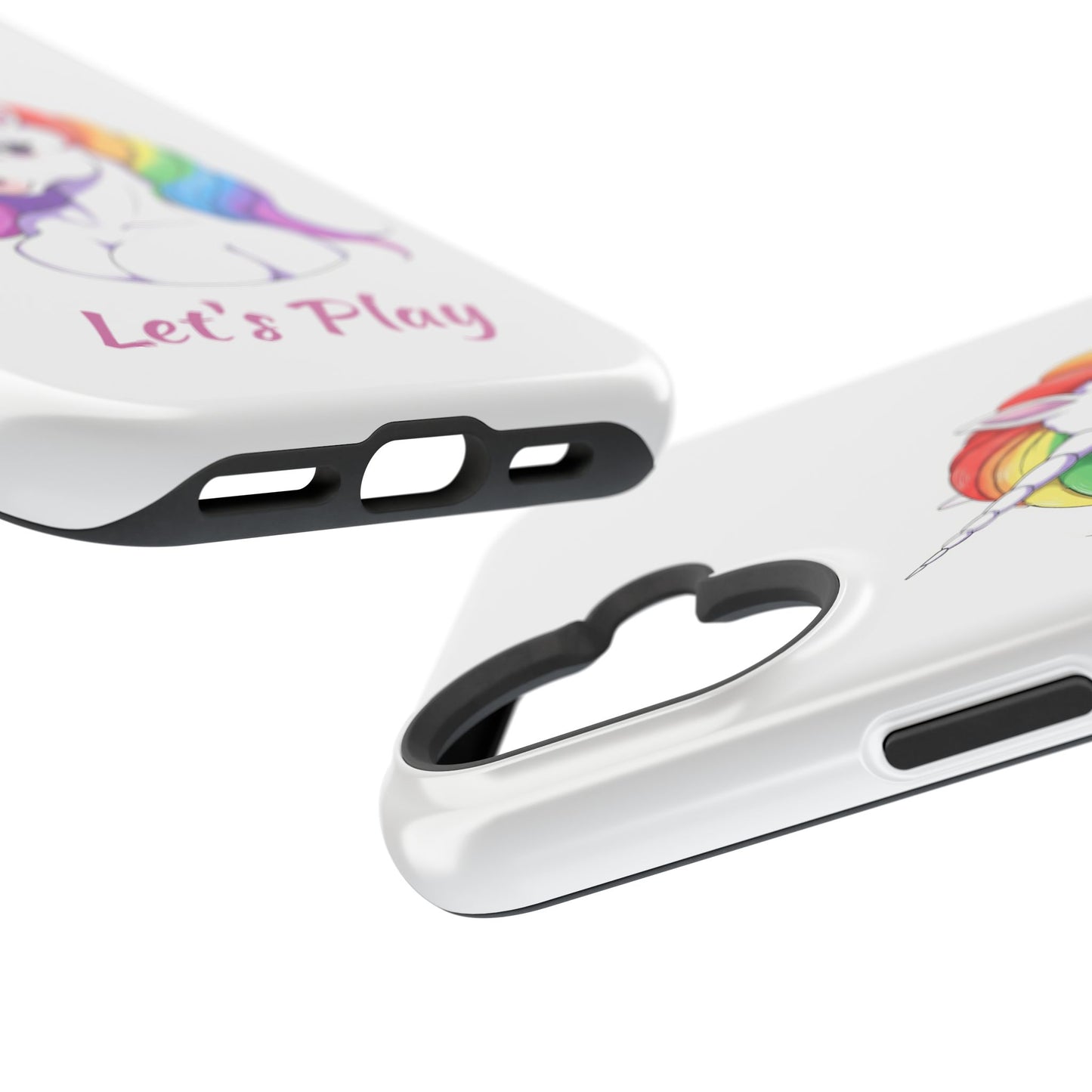 Colorful Unicorn Magnetic Tough Case - Let's Play Design