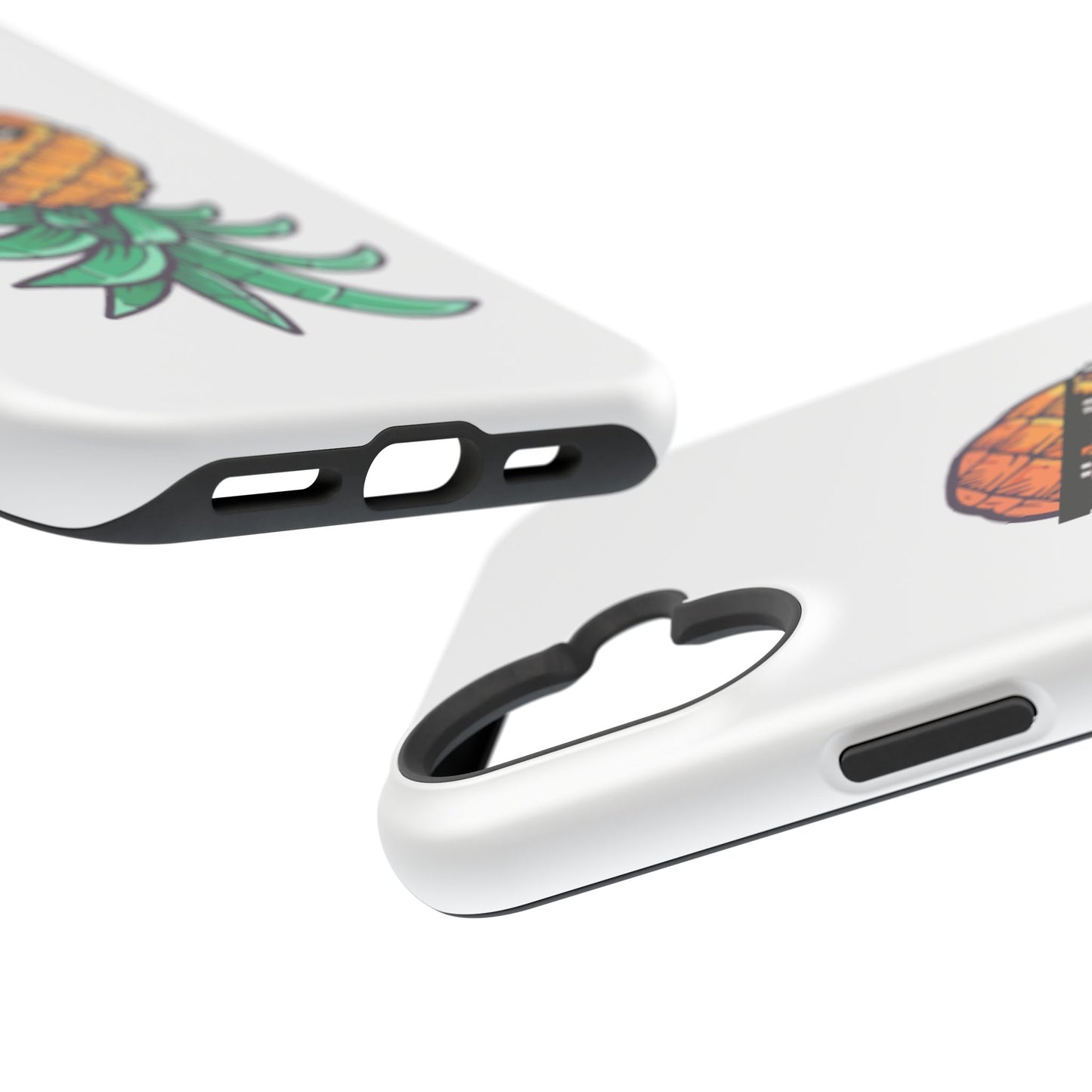 Thug Pineapple Magnetic Tough Case - Stylish Phone Protection for Summer Vibes