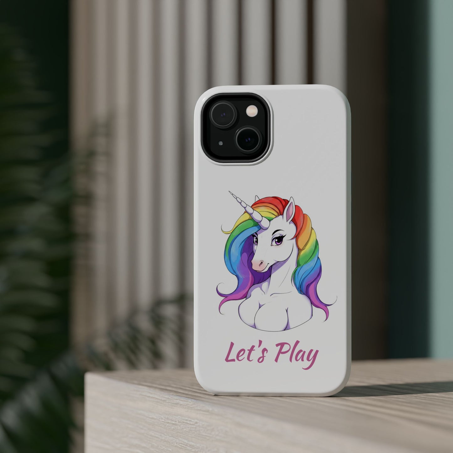 Colorful Unicorn Magnetic Tough Case - Let's Play Design