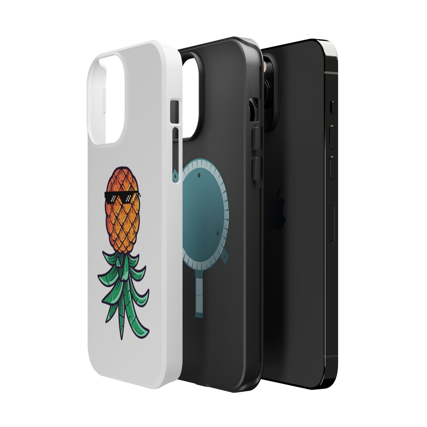Thug Pineapple Magnetic Tough Case - Stylish Phone Protection for Summer Vibes