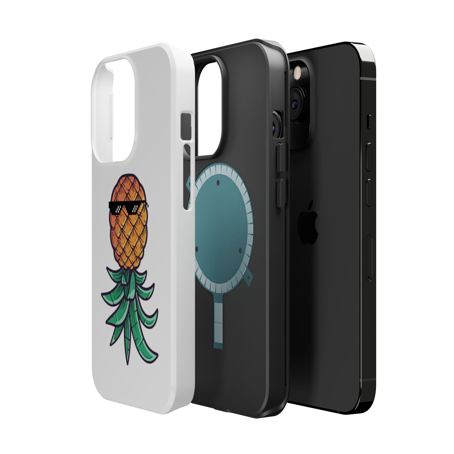Thug Pineapple Magnetic Tough Case - Stylish Phone Protection for Summer Vibes