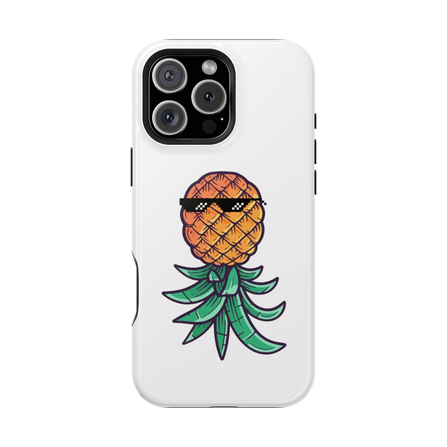 Thug Pineapple Magnetic Tough Case - Stylish Phone Protection for Summer Vibes