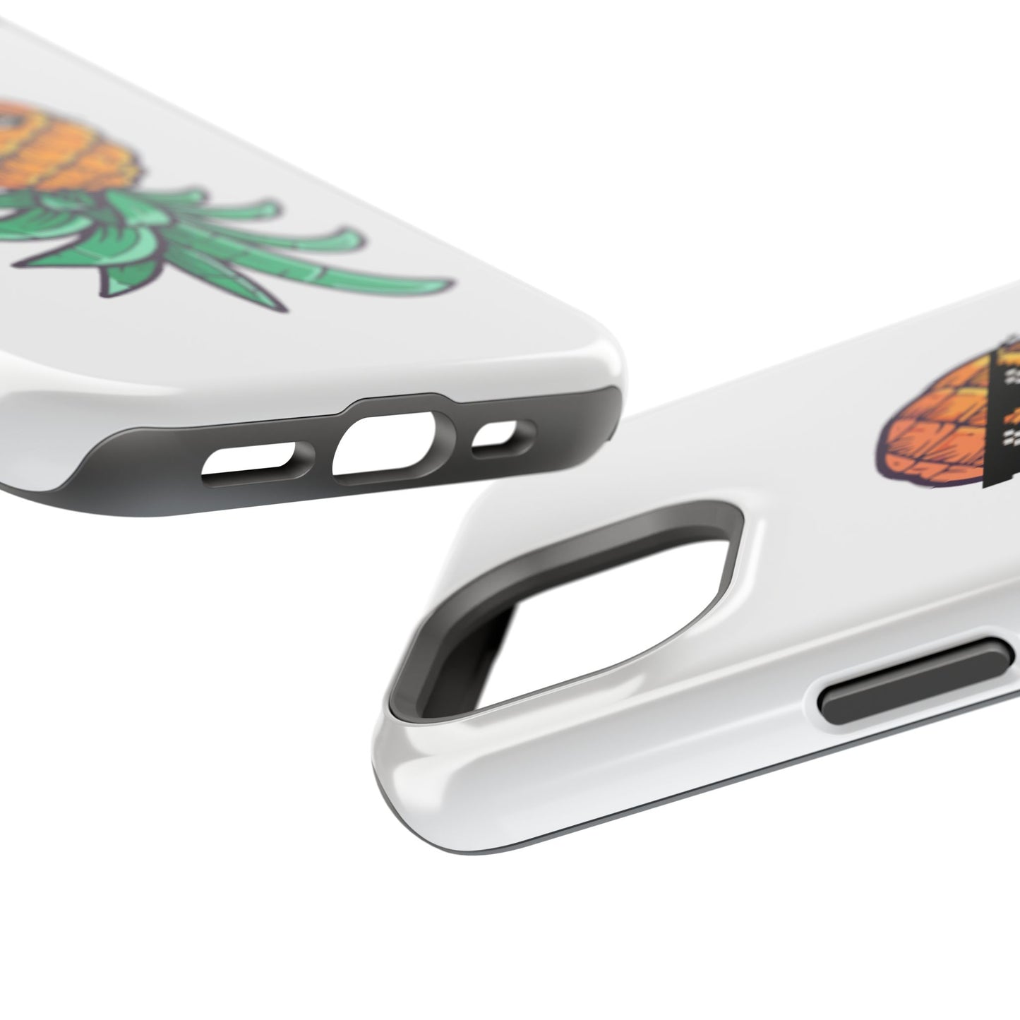 Thug Pineapple Magnetic Tough Case - Stylish Phone Protection for Summer Vibes