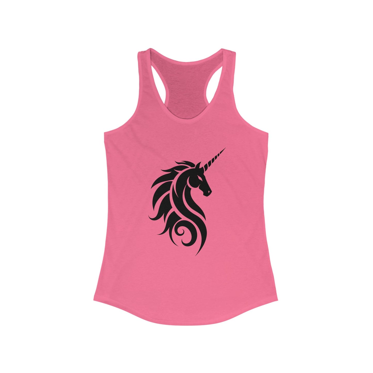Back Unicorn Women's Ideal Racerback Tank