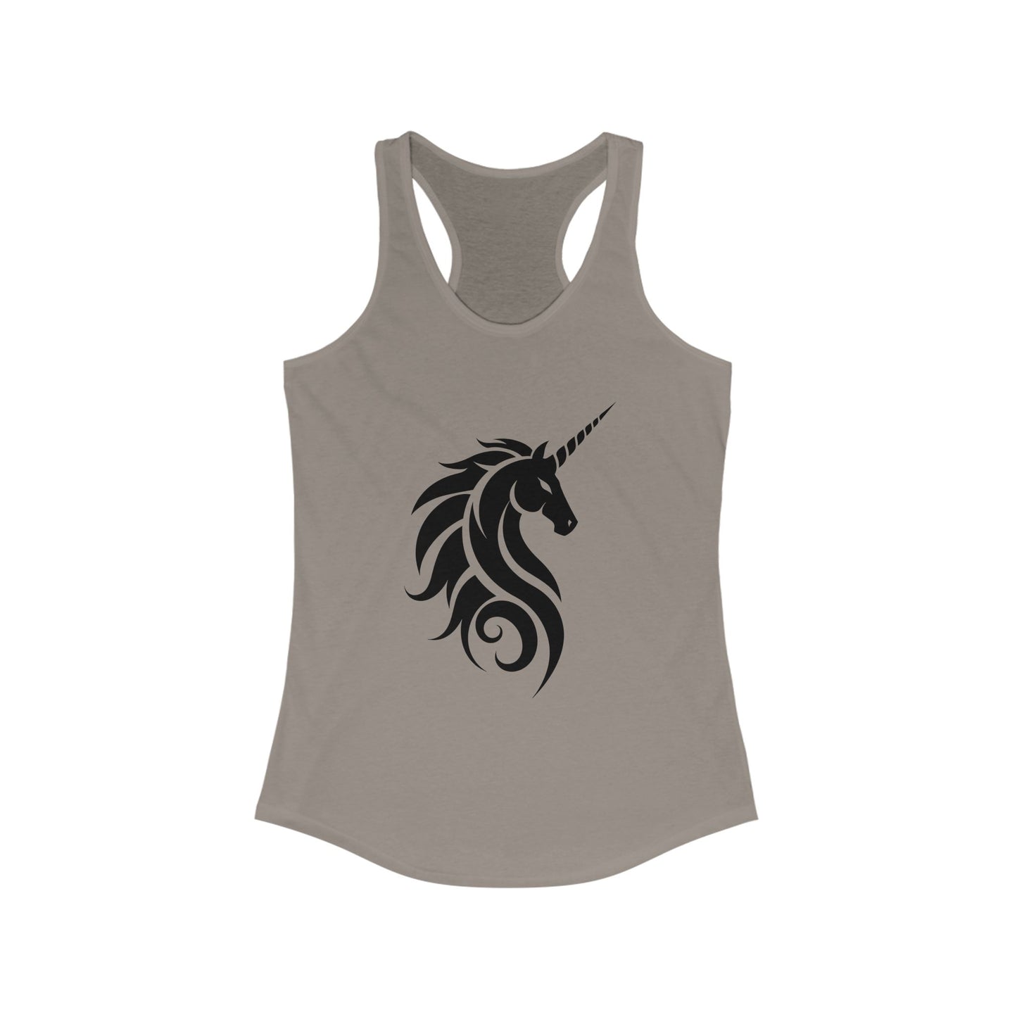 Back Unicorn Women's Ideal Racerback Tank
