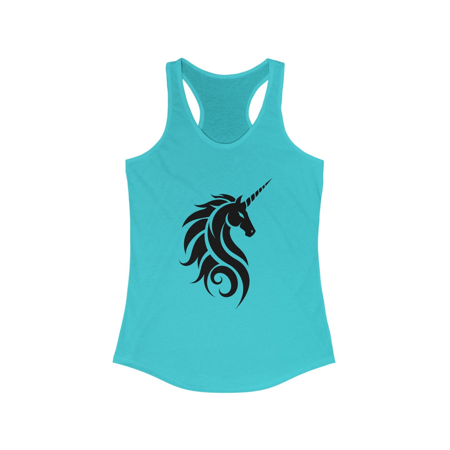 Back Unicorn Women's Ideal Racerback Tank